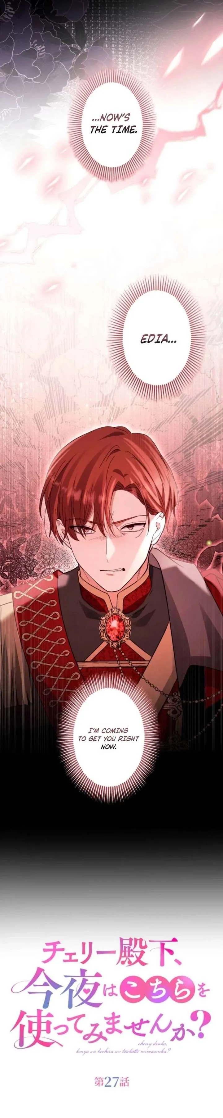 Your Highness, Won’t You Try This Tonight? Chapter 27 page 3