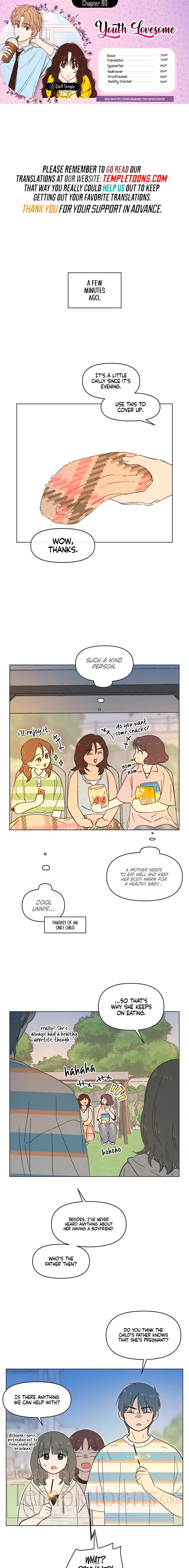 Youth Lovesome Chapter 80 page 1
