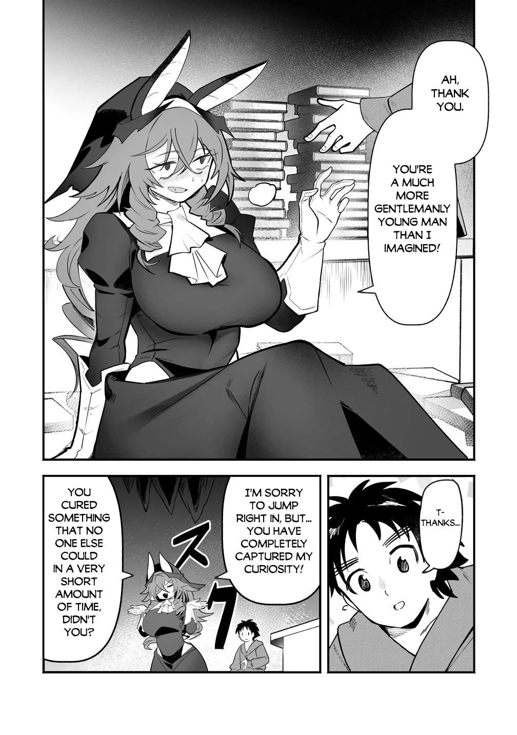Isekai Harem Massage Kami no Shiatsu de Nayameru Monster Musume-tachi o Momihogusu! Chapter 7 page 10