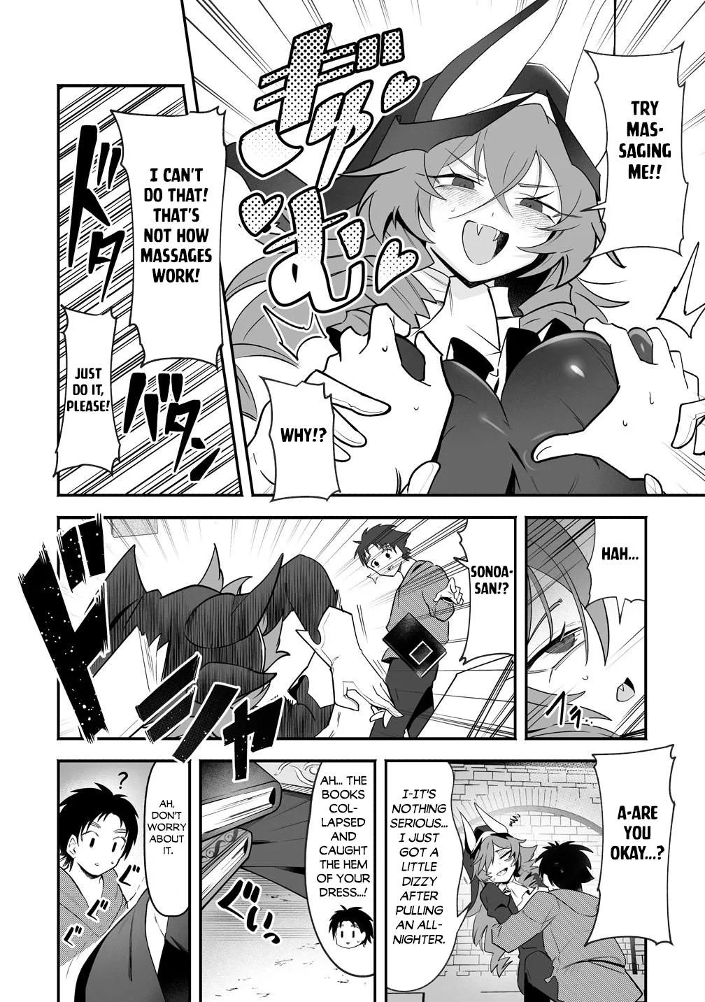 Isekai Harem Massage Kami no Shiatsu de Nayameru Monster Musume-tachi o Momihogusu! Chapter 7 page 13