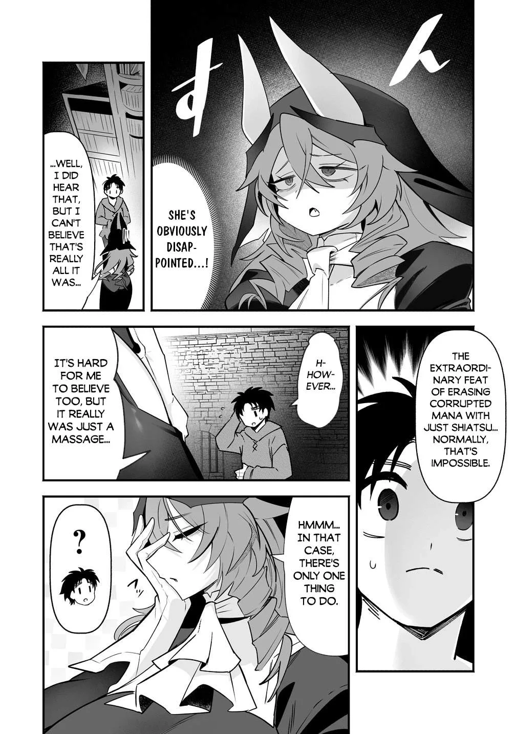 Isekai Harem Massage Kami no Shiatsu de Nayameru Monster Musume-tachi o Momihogusu! Chapter 7 page 12