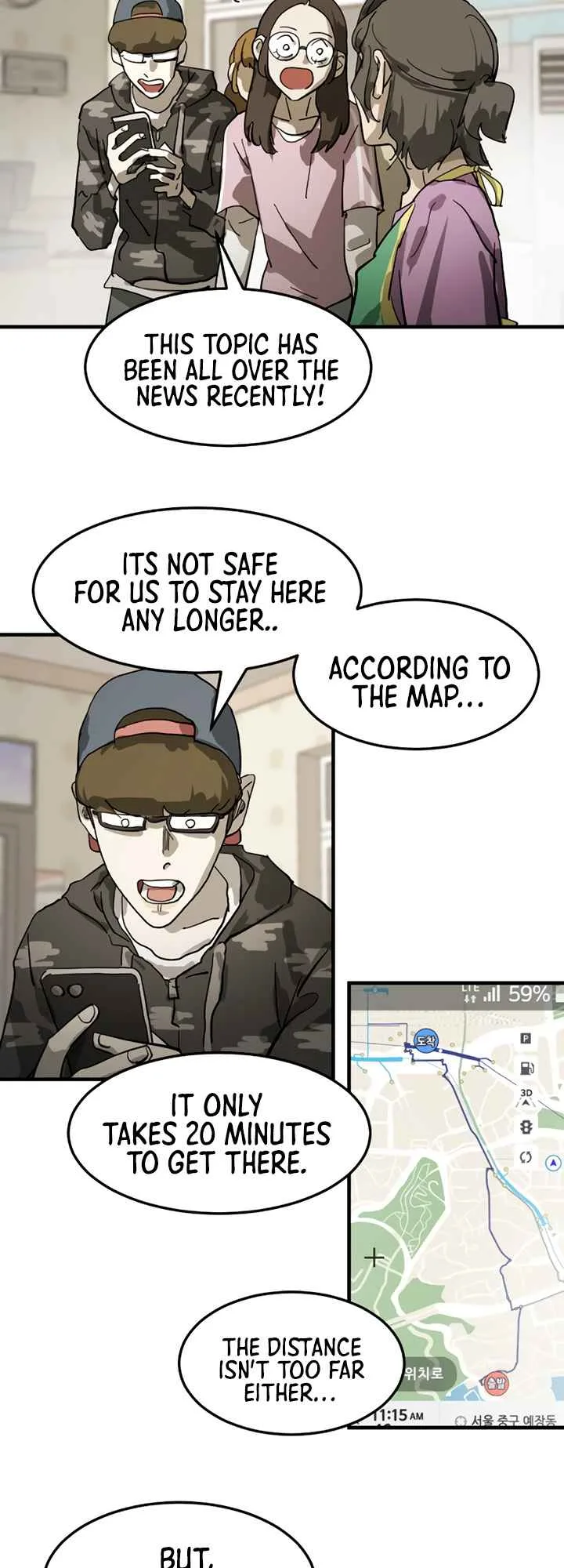 One Day, Suddenly, Seoul Is Chapter 15 page 4