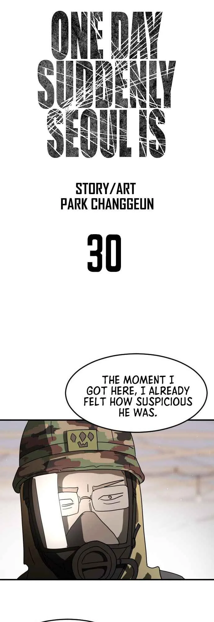 One Day, Suddenly, Seoul Is Chapter 30 page 9