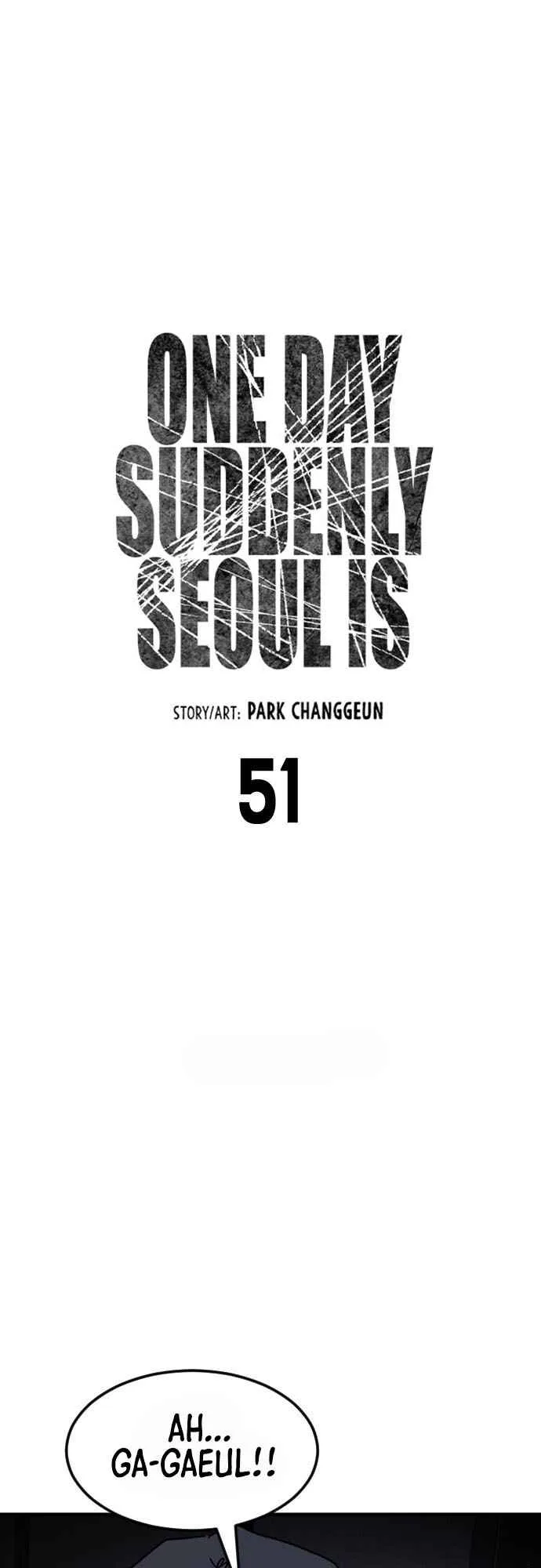 One Day, Suddenly, Seoul Is Chapter 51 page 6