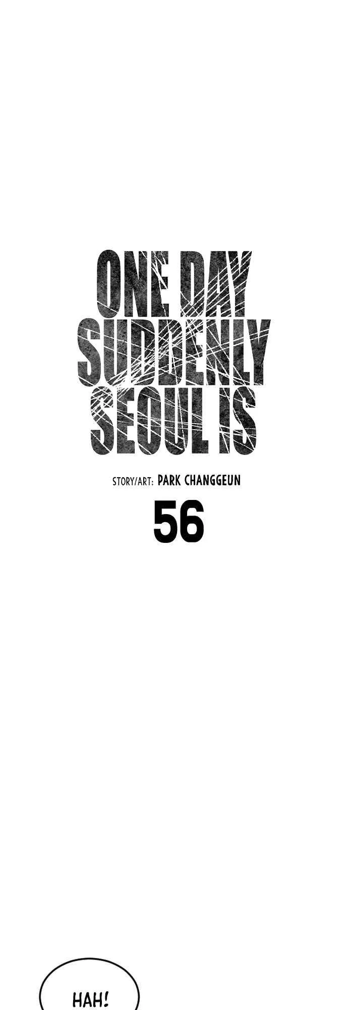One Day, Suddenly, Seoul Is Chapter 56 page 11