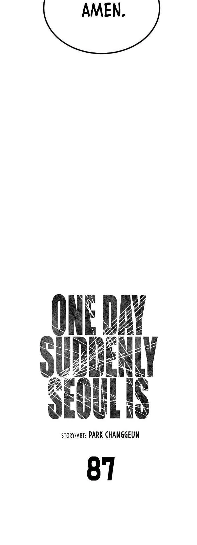 One Day, Suddenly, Seoul Is Chapter 87 page 7