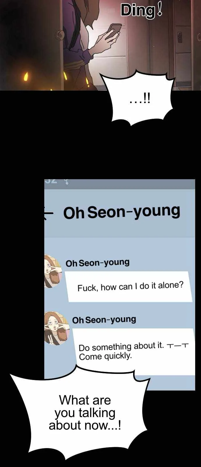 One Day, Suddenly, Seoul Is Chapter 91 page 35