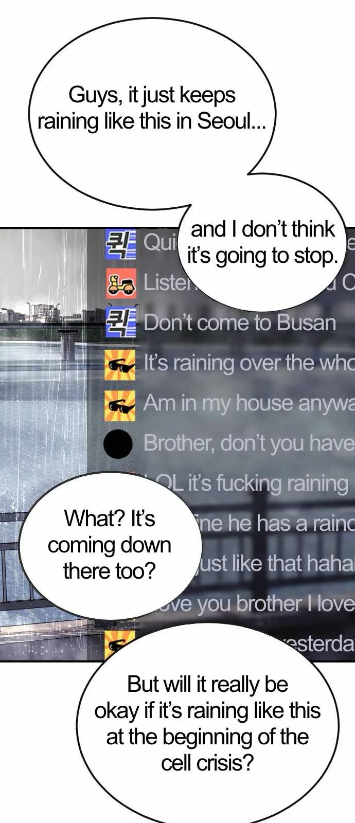 One Day, Suddenly, Seoul Is Chapter 110 page 42