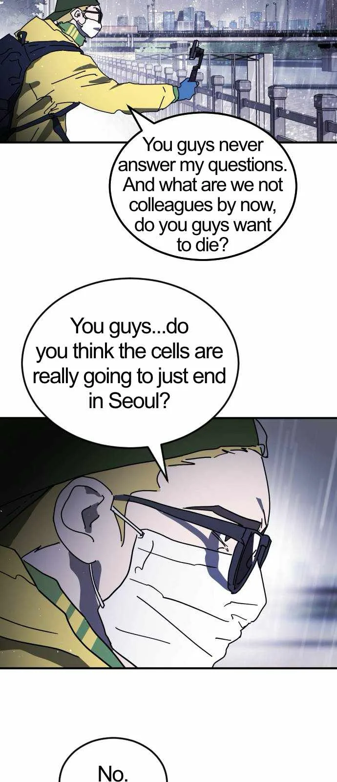 One Day, Suddenly, Seoul Is Chapter 110 page 48