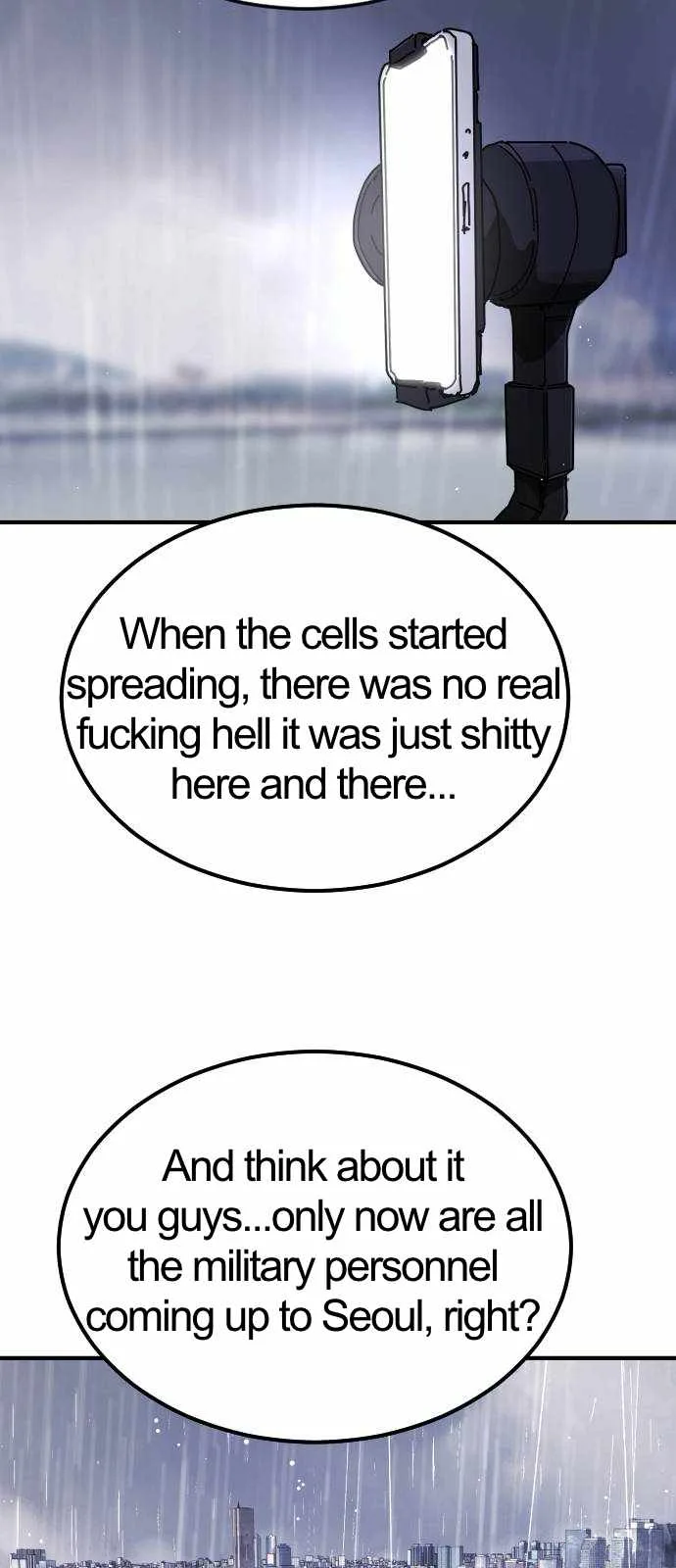 One Day, Suddenly, Seoul Is Chapter 110 page 50