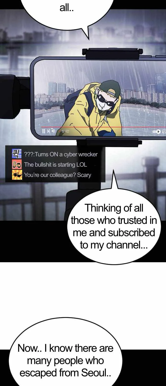 One Day, Suddenly, Seoul Is Chapter 110 page 45