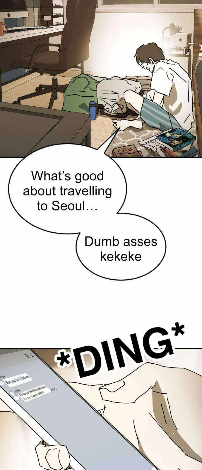 One Day, Suddenly, Seoul Is Chapter 123.5 page 74