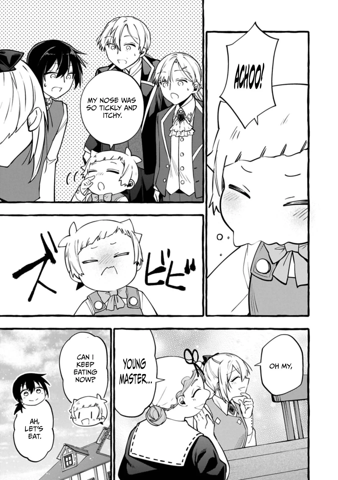 The Four Noble Siblings Won’t Give Up! ~Even Though We’re Little, We’ll Protect Our Precious Family Together with Our Big Fluffy Friends! Chapter 16.1 page 8