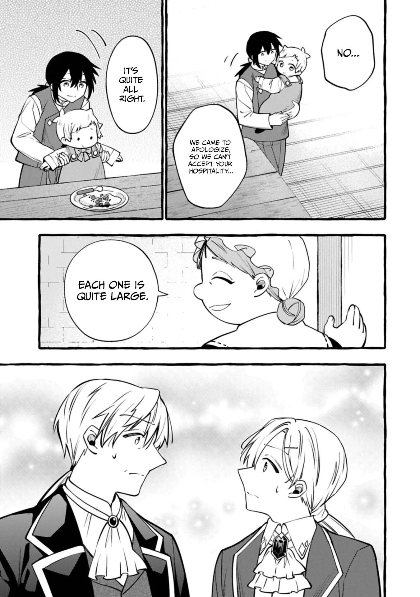 The Four Noble Siblings Won’t Give Up! ~Even Though We’re Little, We’ll Protect Our Precious Family Together with Our Big Fluffy Friends! Chapter 16.1 page 10