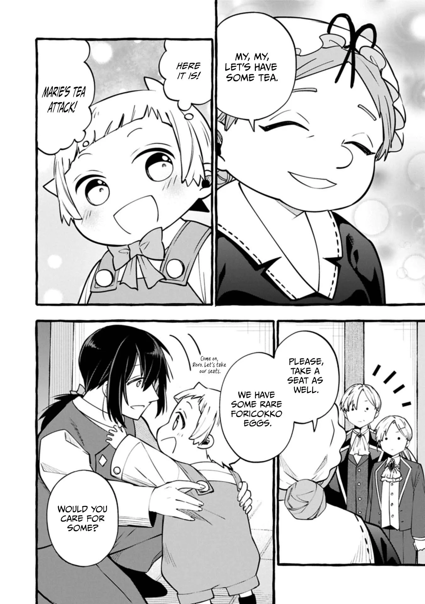 The Four Noble Siblings Won’t Give Up! ~Even Though We’re Little, We’ll Protect Our Precious Family Together with Our Big Fluffy Friends! Chapter 16.1 page 9