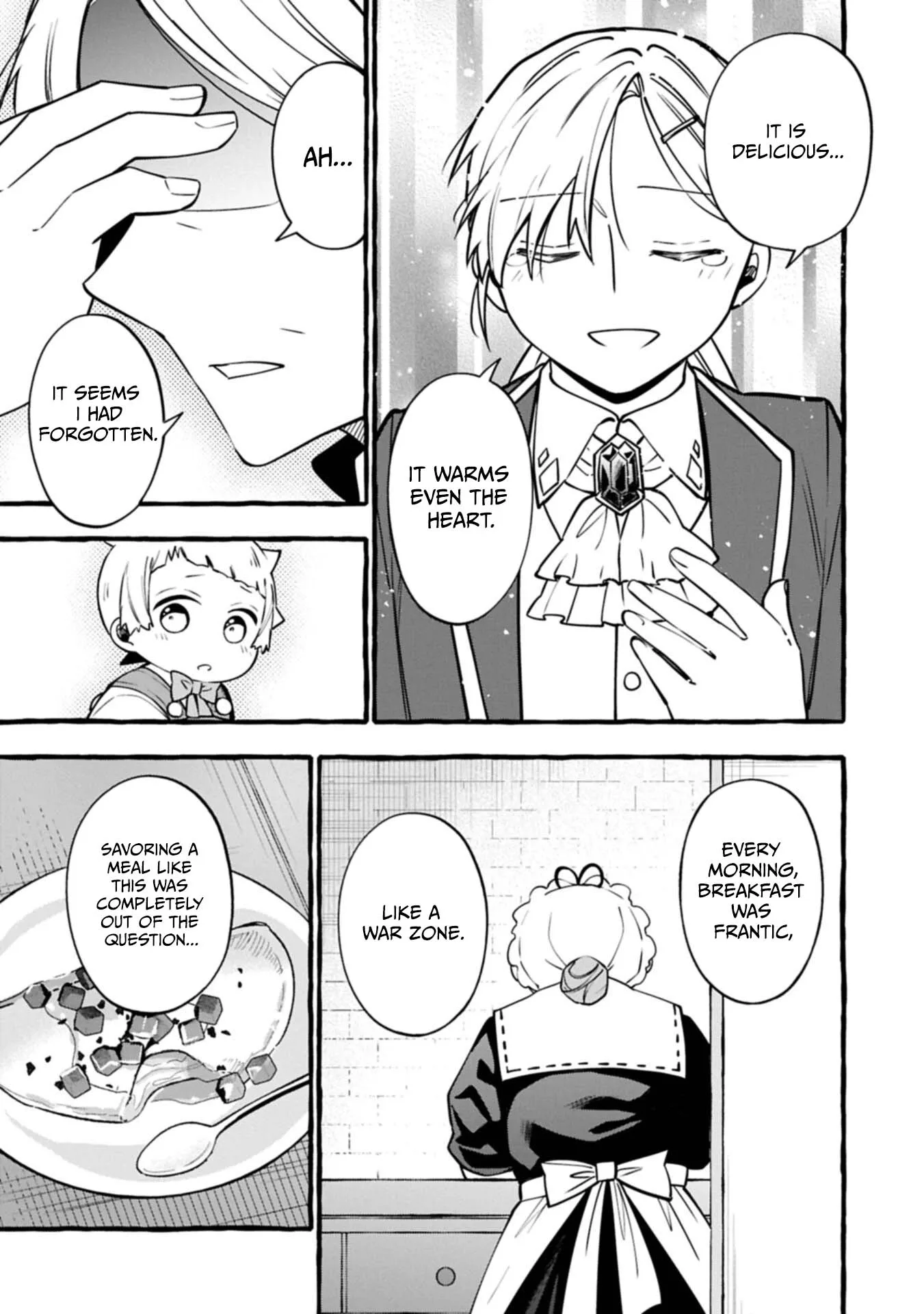 The Four Noble Siblings Won’t Give Up! ~Even Though We’re Little, We’ll Protect Our Precious Family Together with Our Big Fluffy Friends! Chapter 16.1 page 12