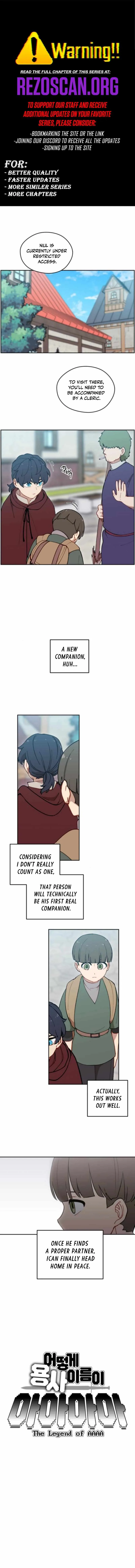 How could a hero’s name be Aaaah?! Chapter 10 page 1