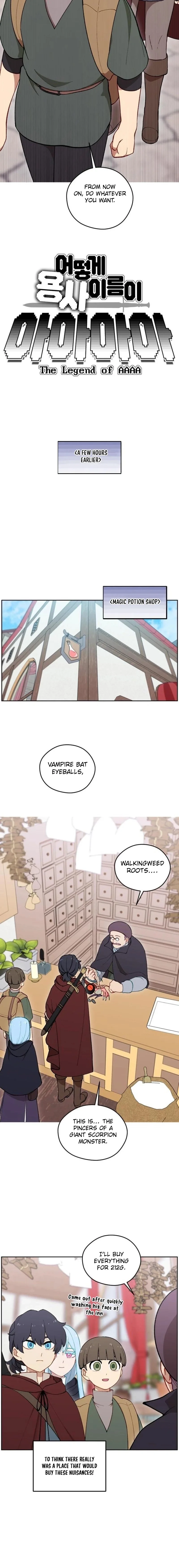 How could a hero’s name be Aaaah?! Chapter 23 page 2