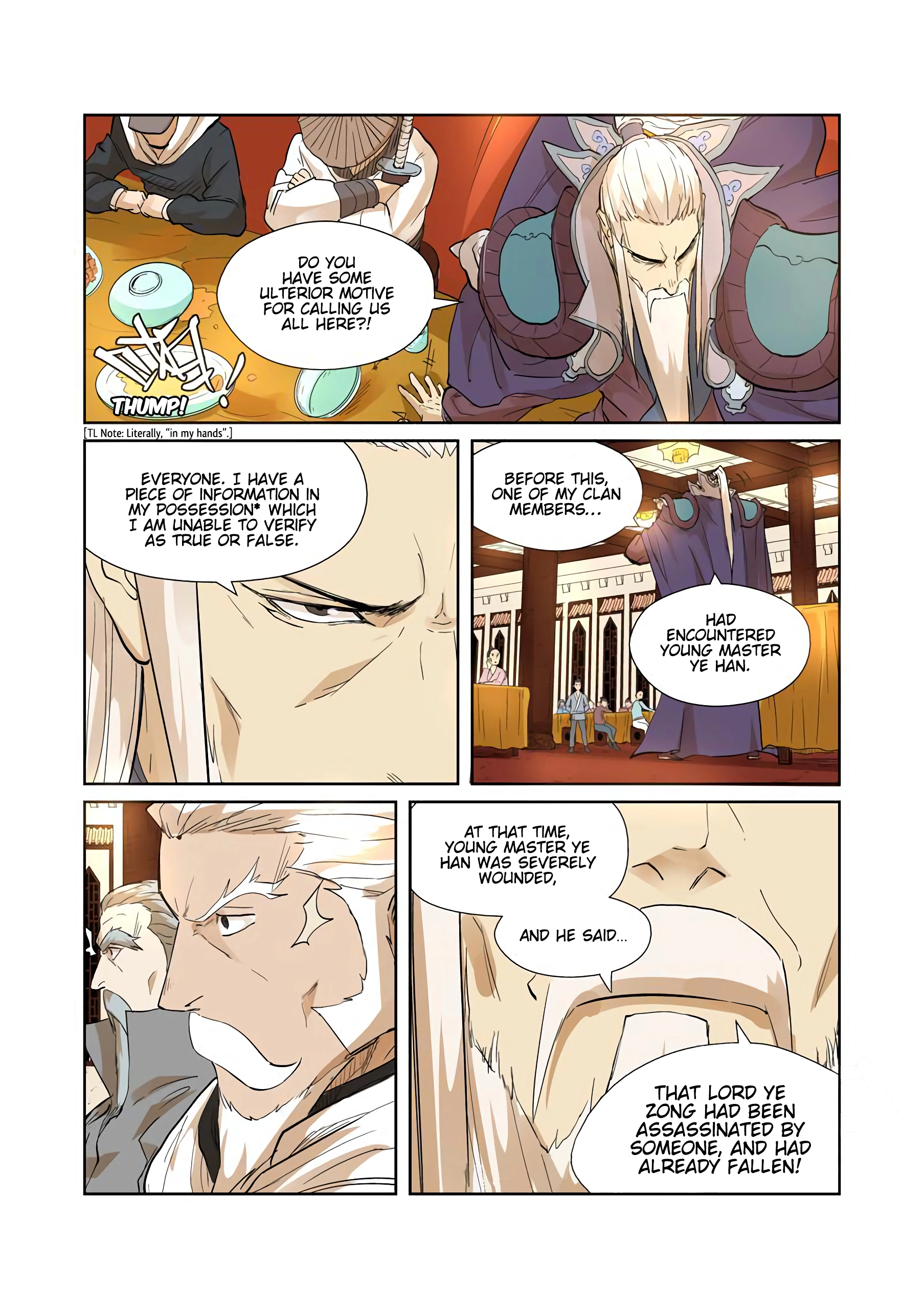Tales of Demons and Gods Chapter 203.5 page 5