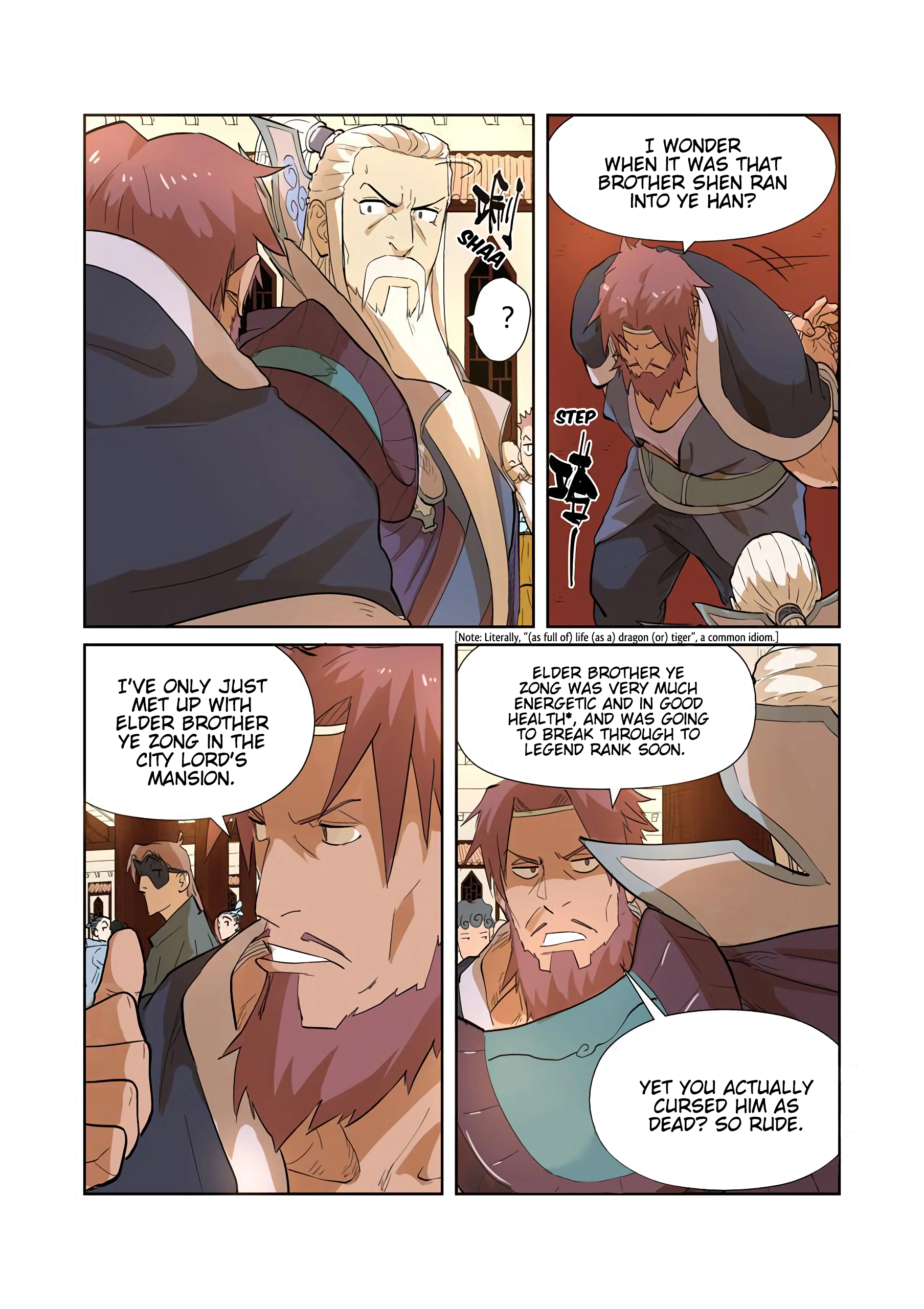Tales of Demons and Gods Chapter 203.5 page 9