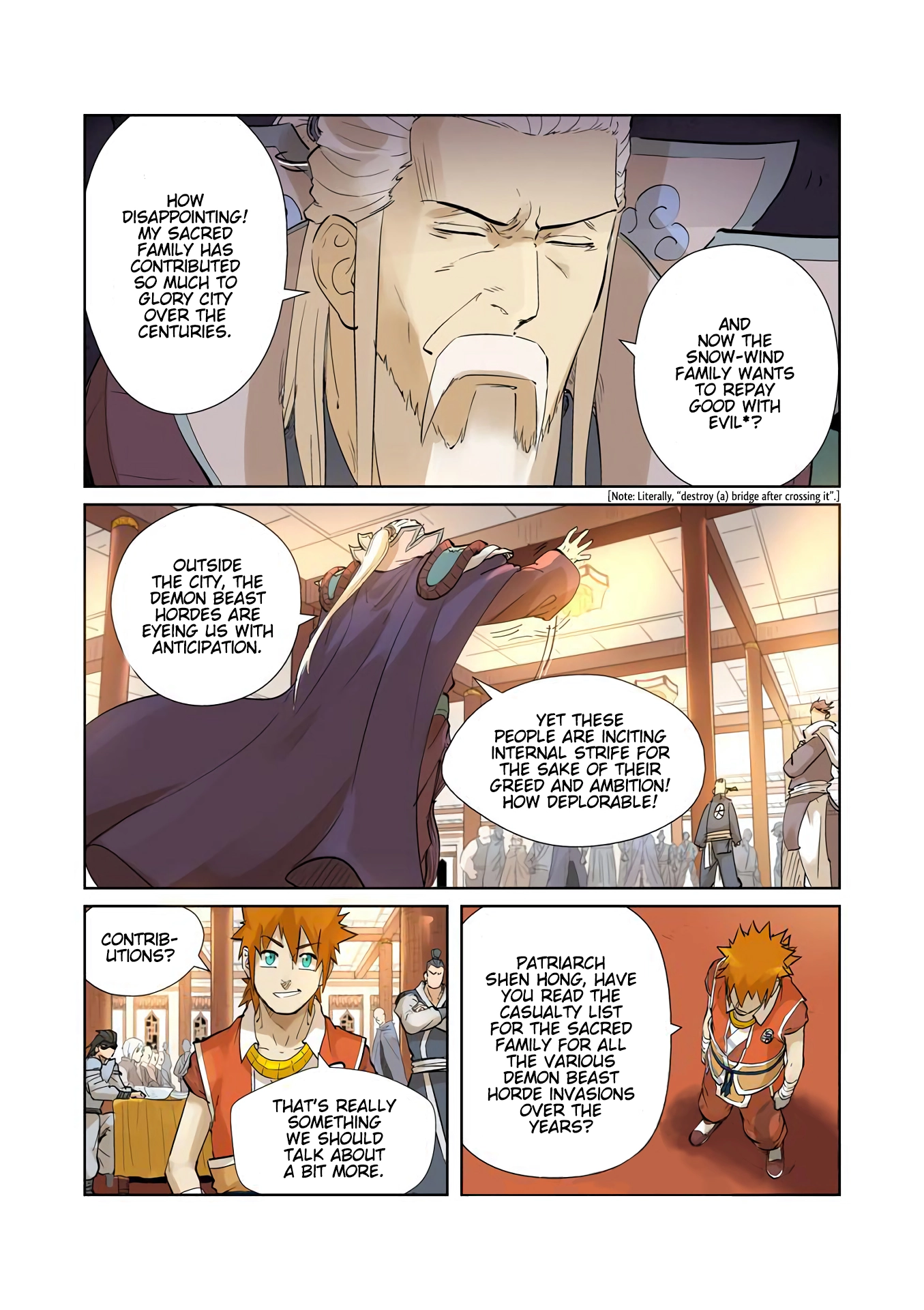 Tales of Demons and Gods Chapter 205.5 page 6