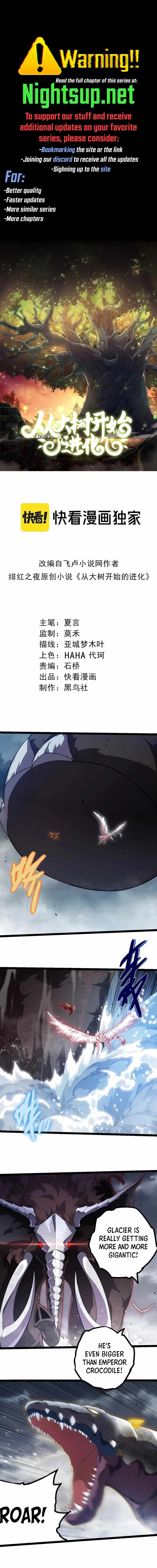 Evolution Begins With A Big Tree Chapter 406 page 1