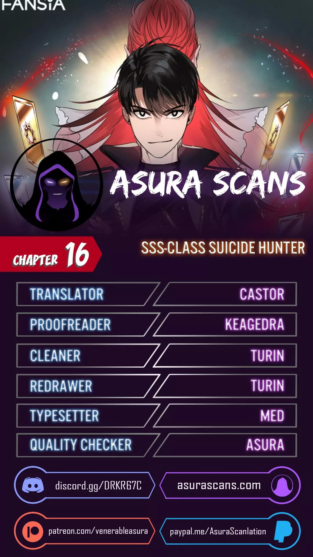 SSS-Class Suicide Hunter Chapter 16 page 1