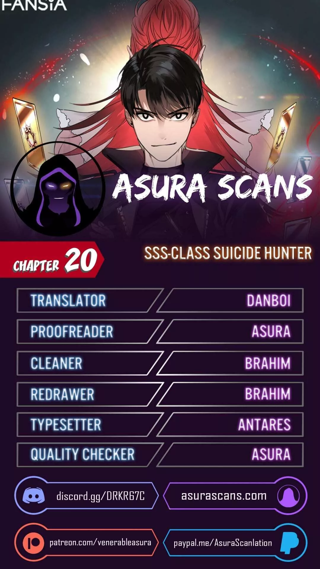 SSS-Class Suicide Hunter Chapter 20 page 1
