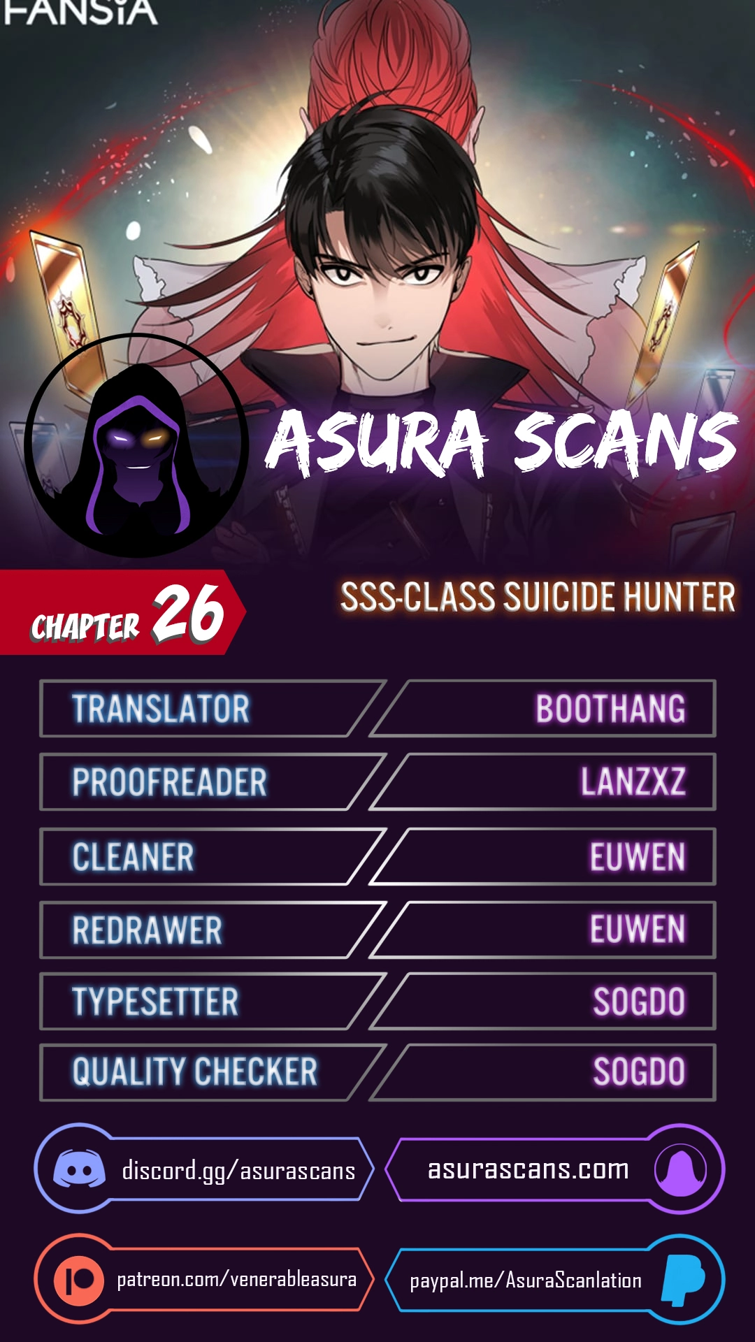 SSS-Class Suicide Hunter Chapter 26 page 1