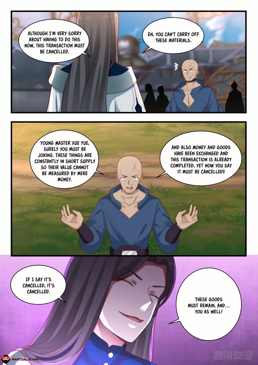 Martial Peak Chapter 911 page 9