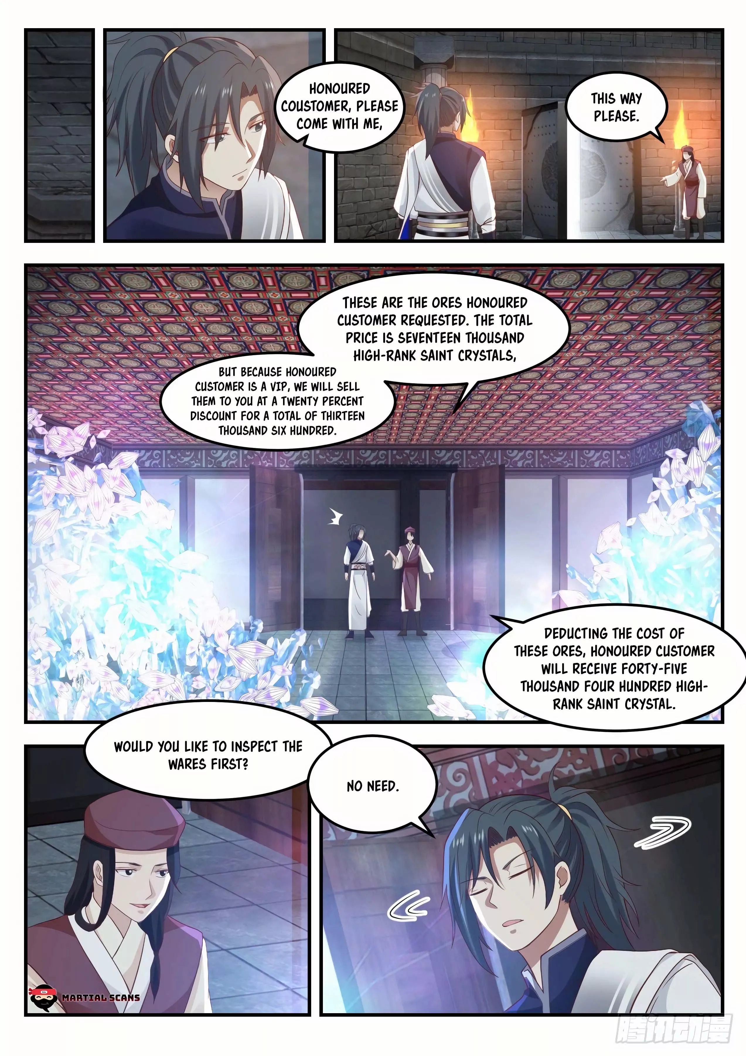 Martial Peak Chapter 1001 page 3