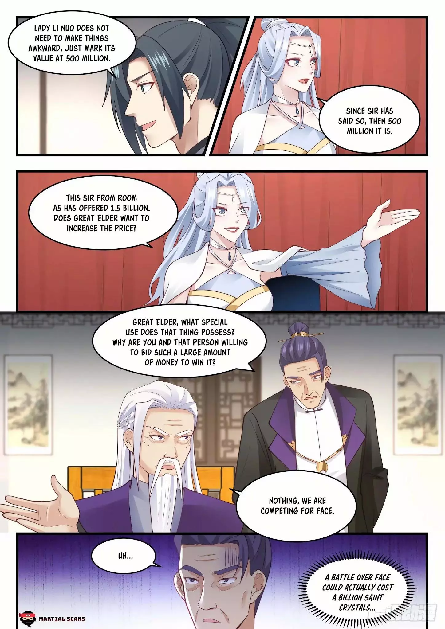 Martial Peak Chapter 1514 page 8