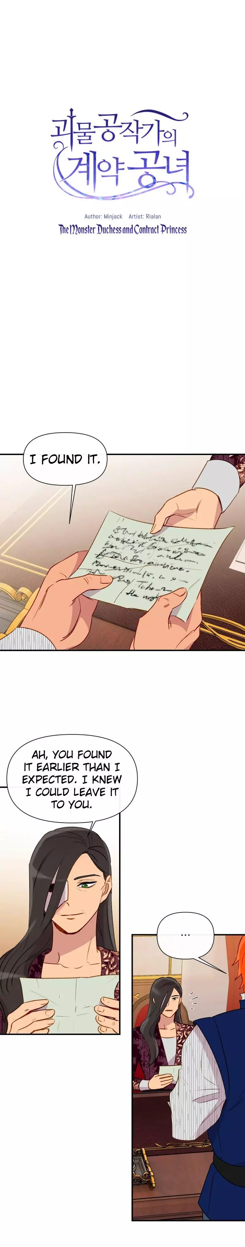 The Monster Duchess and Contract Princess Chapter 28 page 2