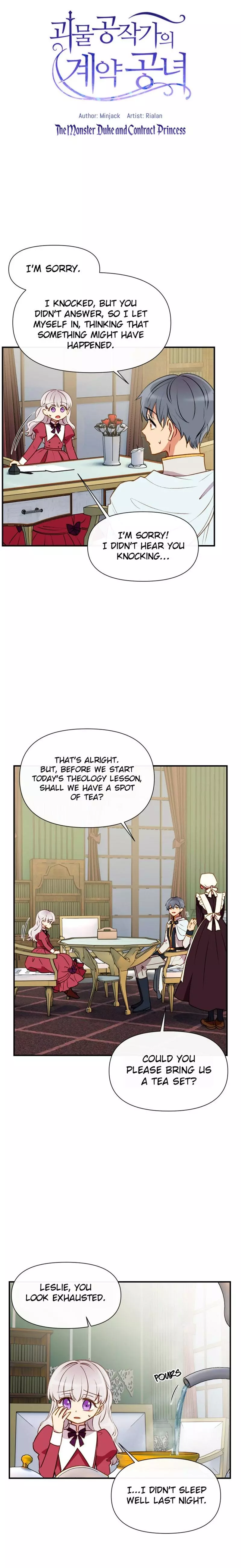 The Monster Duchess and Contract Princess Chapter 33 page 3