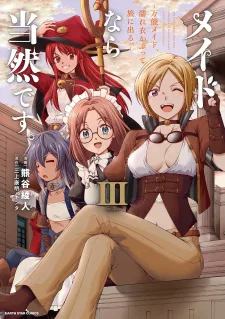 Maid Nara Touzen Desu. ~Nureginu Wo Kiserareta Bannou Maid-San Wa Tabi Ni Deru Koto Ni Shimashita.~ cover