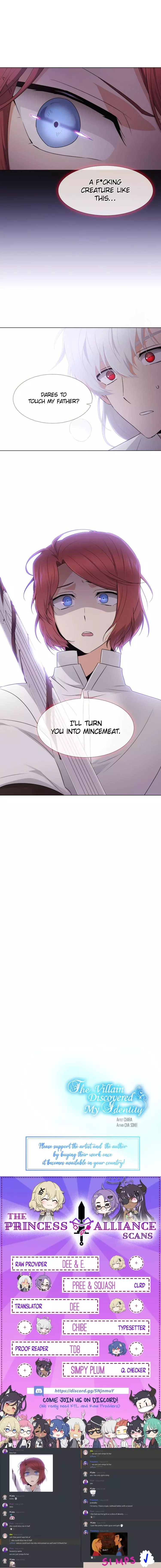The Villain Discovered My Identity Chapter 9 page 19