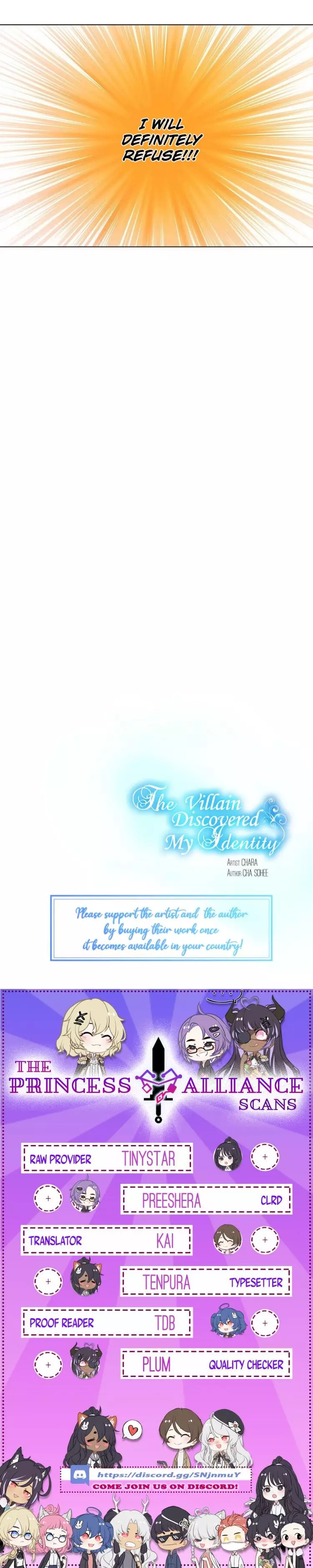 The Villain Discovered My Identity Chapter 14 page 13