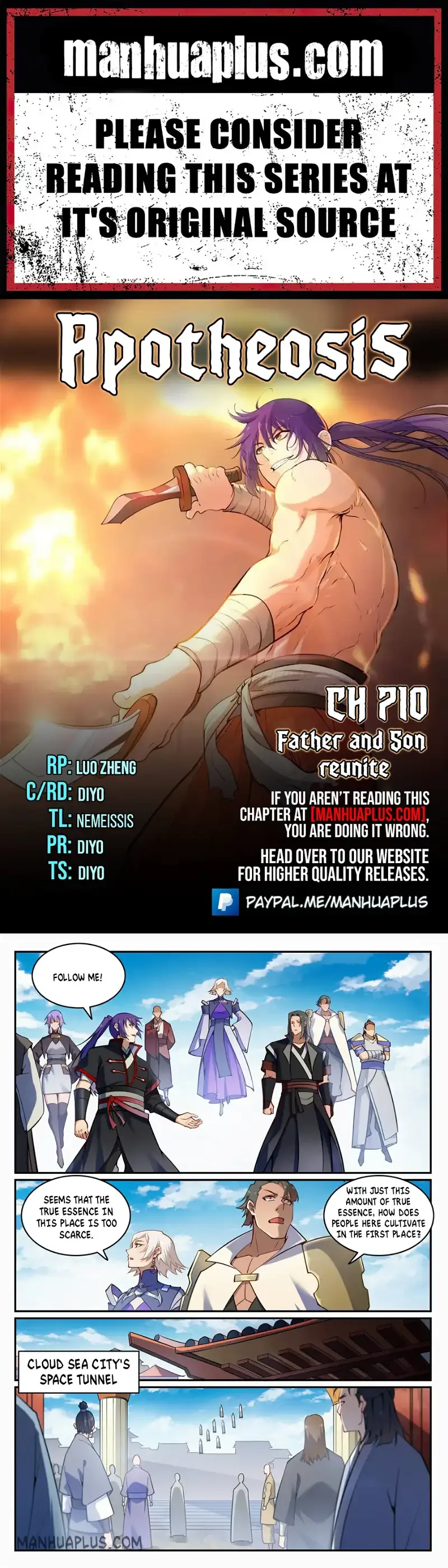 Apotheosis Chapter 710 page 1