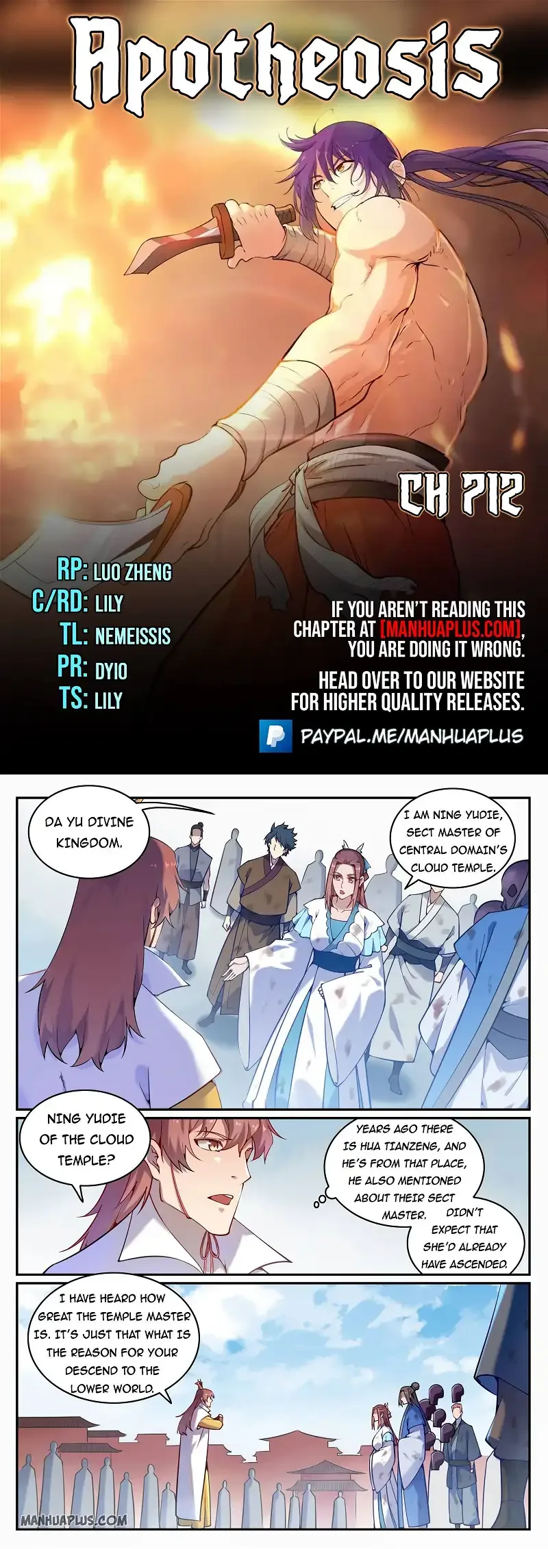 Apotheosis Chapter 712 page 1