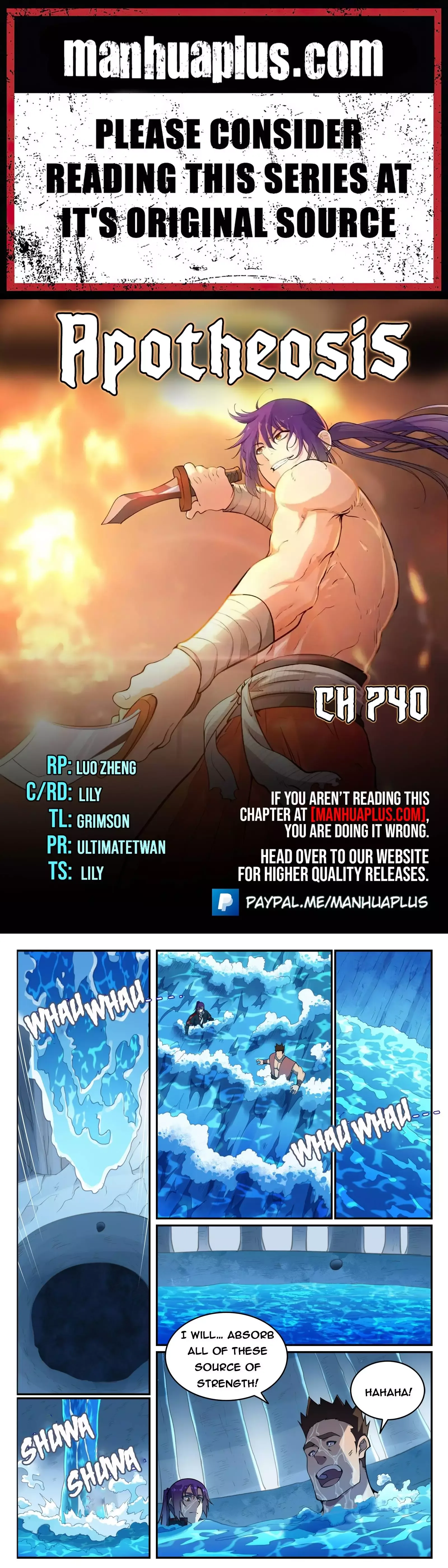 Apotheosis Chapter 740 page 1