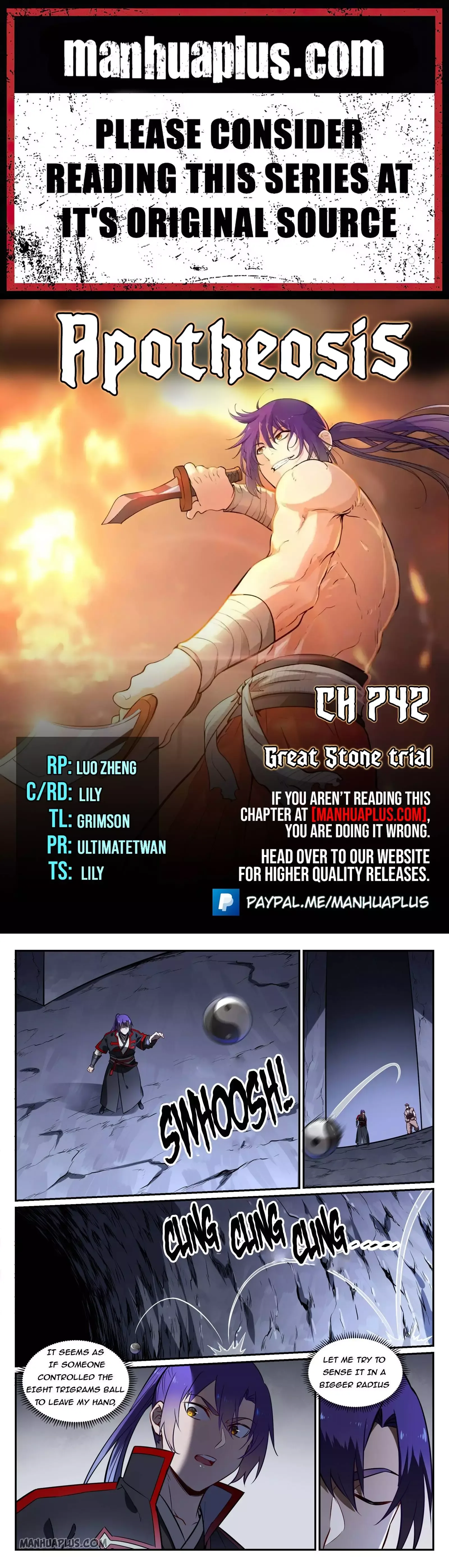 Apotheosis Chapter 742 page 1