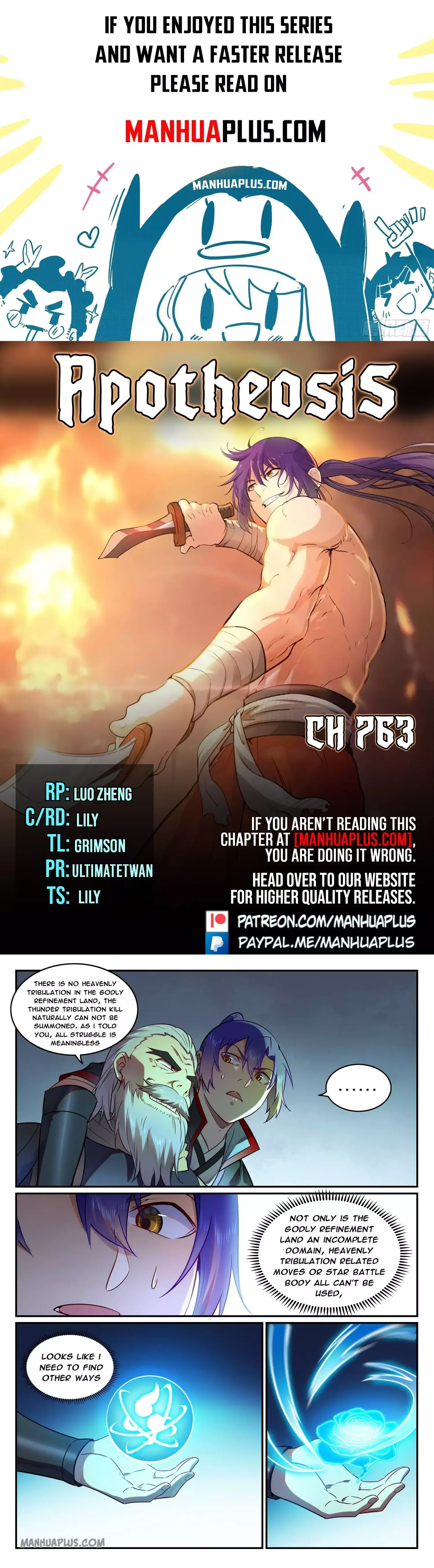 Apotheosis Chapter 763 page 1