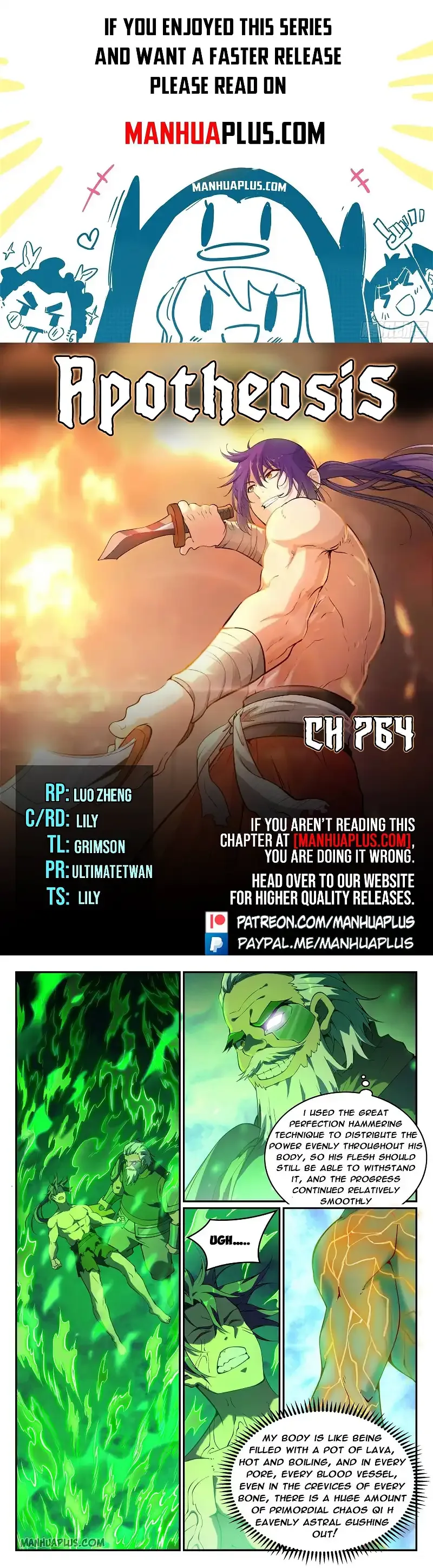 Apotheosis Chapter 764 page 1