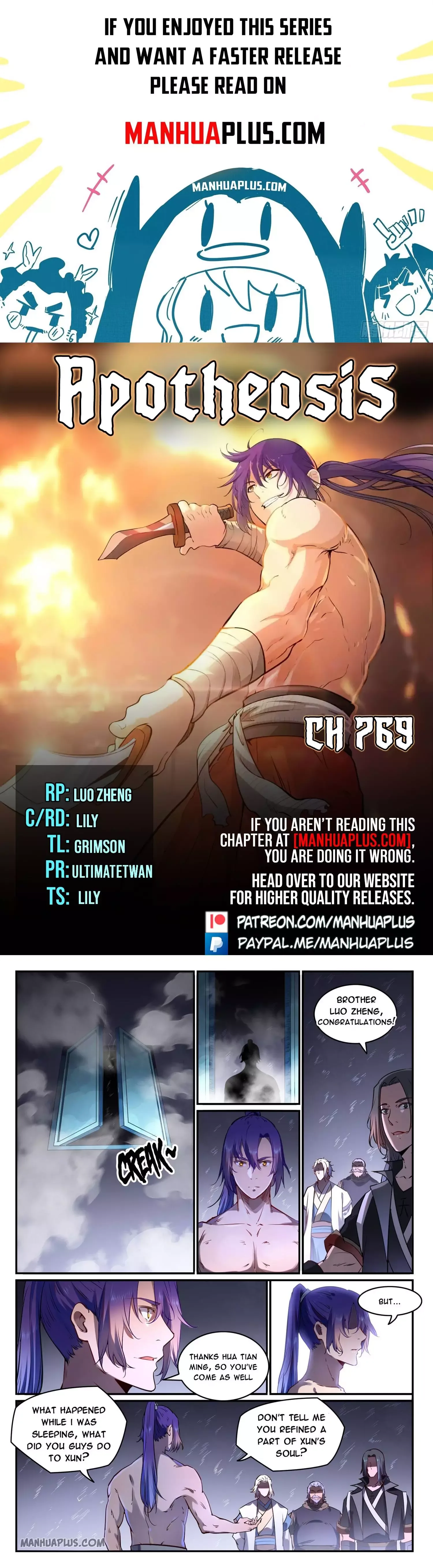 Apotheosis Chapter 769 page 1