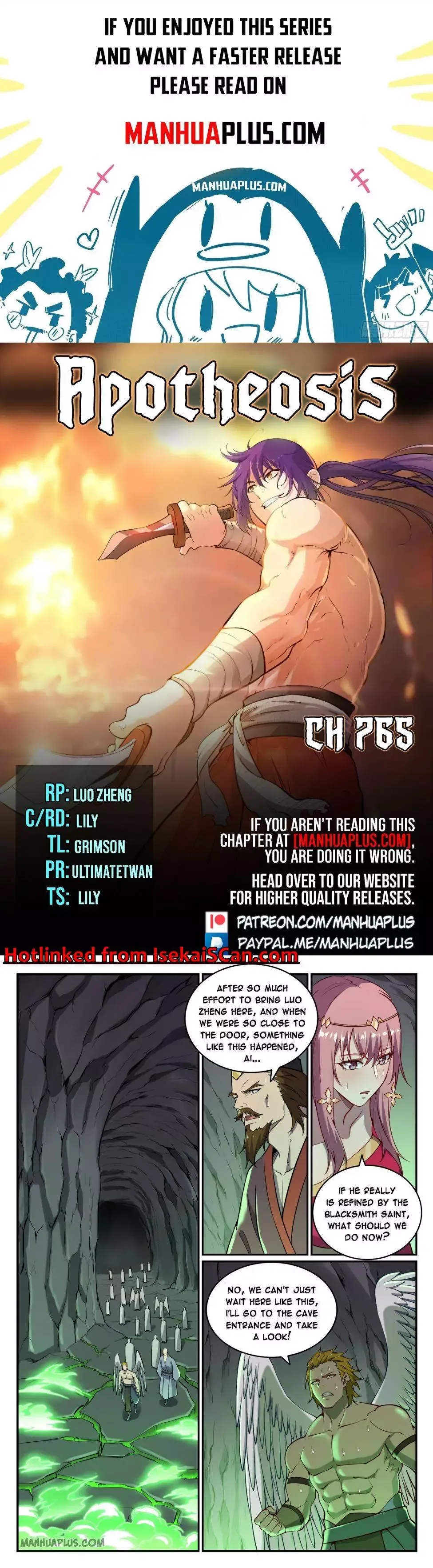 Apotheosis Chapter 765 page 1