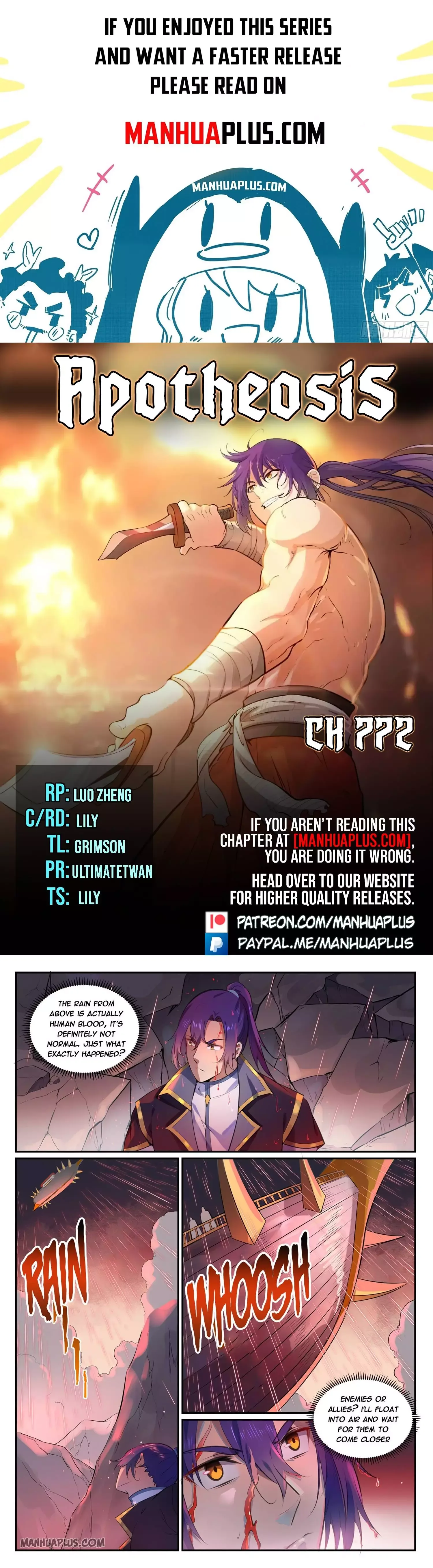 Apotheosis Chapter 772 page 1