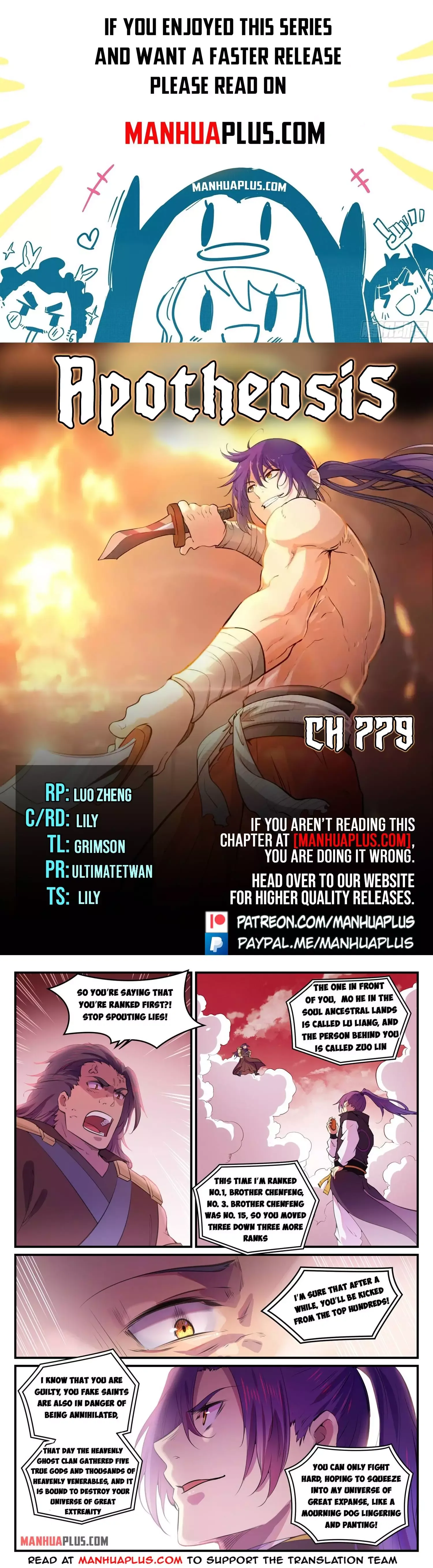 Apotheosis Chapter 779 page 1