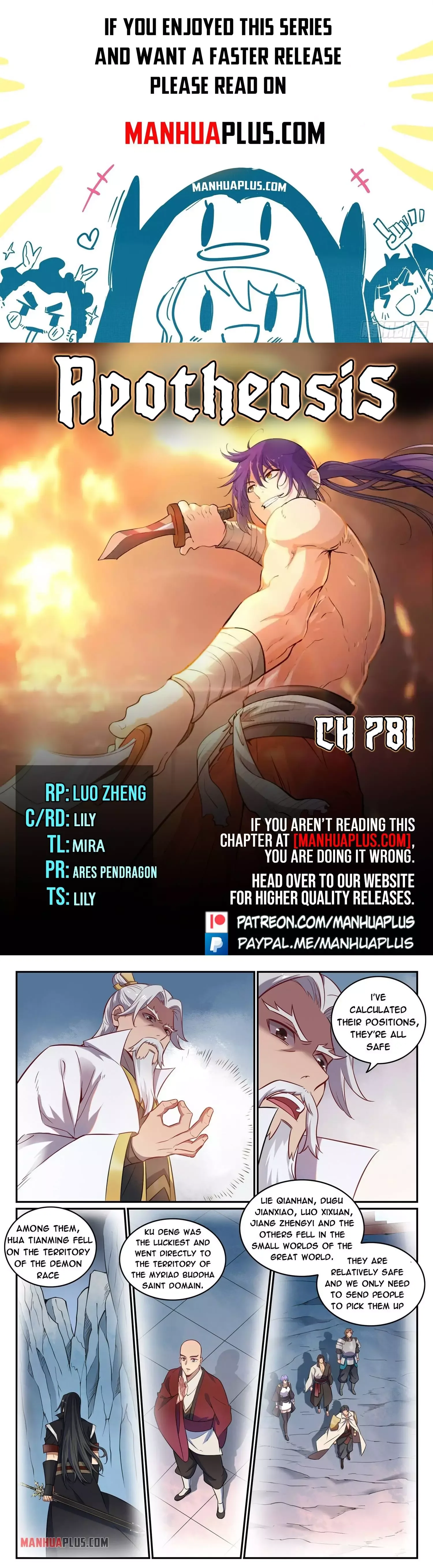 Apotheosis Chapter 781 page 1