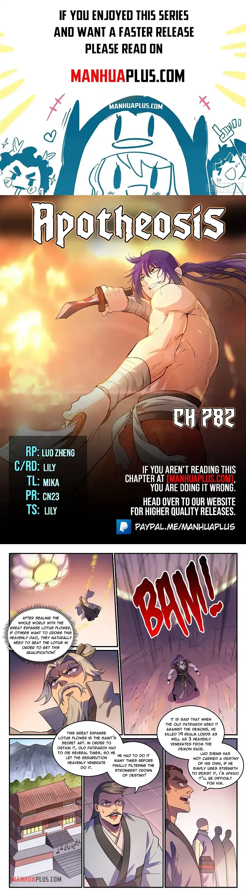 Apotheosis Chapter 782 page 1