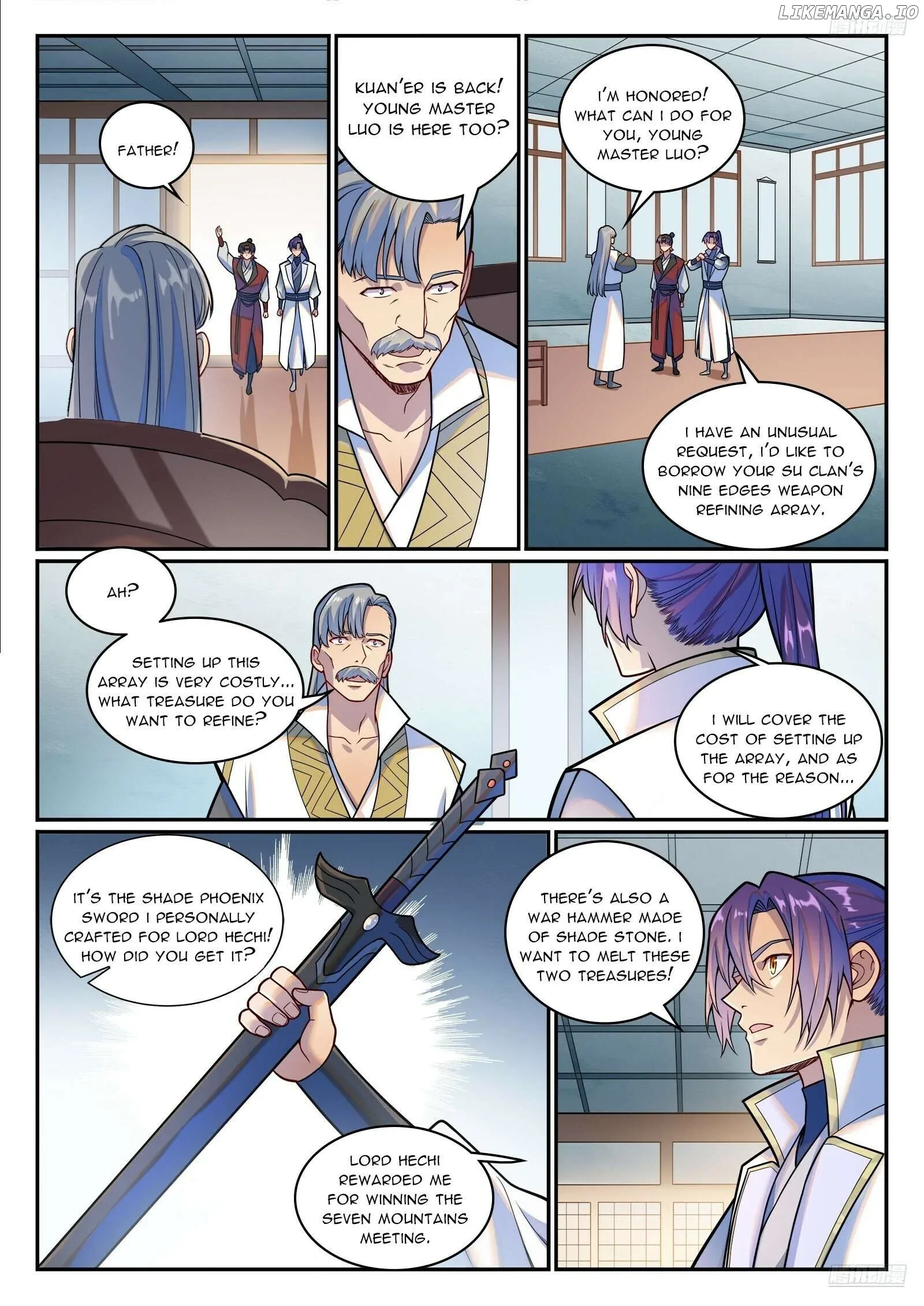 Apotheosis Chapter 1214 page 11